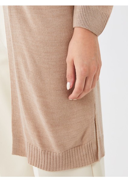 Yeni Sezon Şal Yaka Düz Uzun Kollu Kadın Triko Hırka fırsatları