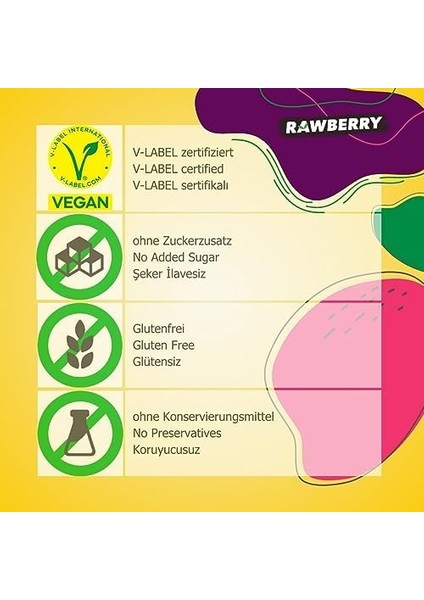 Rawberry Yer Fıstıklı Şeker Ilavesiz Vegan Glutensiz Kuruyemiş Bar (Kutuda 15 Adet) modelleri
