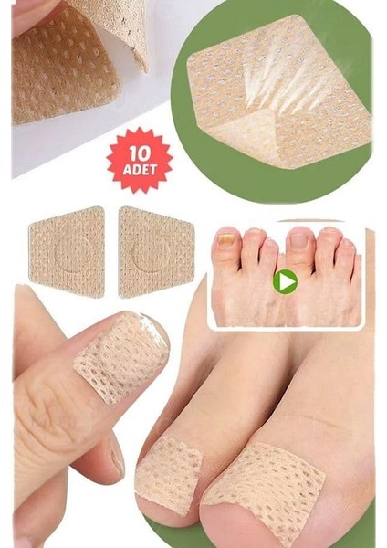10 Çift Mantar Tırnak Yaması – Ayak ve El Tırnakları Için Güçlü Mantar Tedavisi, Tırnak Yenileyici fiyatları