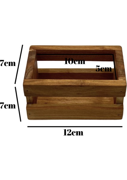 Ahşap Doğal 2li Yağdanlık ve Sosluk Ahşap Cam Set Takımı(Set)(Kiraz)(Uzun Başlık) indirimleri