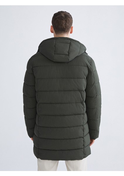 Yeni Sezon Standart Kalıp Kapüşonlu Erkek Parka indirimleri