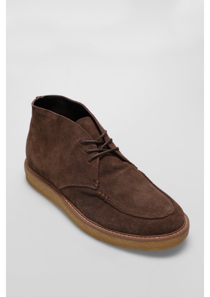 112230212 Gary Erkek Hakiki Deri Düz Bot Kahverengi fiyatları