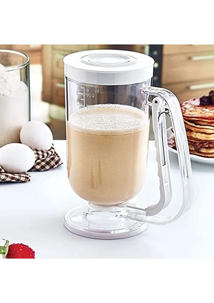 Pratik Hamur Dağıtıcı Pancake Muffin Akıtma Kabı, Çok Renkli, Medium fiyatları
