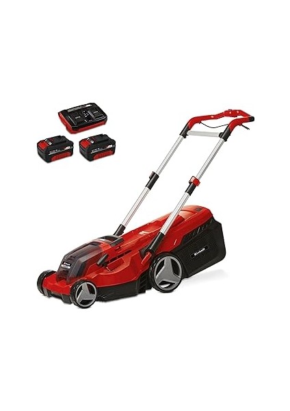 Professional Rasarro 36/38 Power X- Akülü Çim Biçme Makinesi (36V, 6 Kademeli Kesme Yüksekliği, Malçlama Fonksiyonu, Kömürsüz Motor, 2x 4,0 Ah) - 3413180