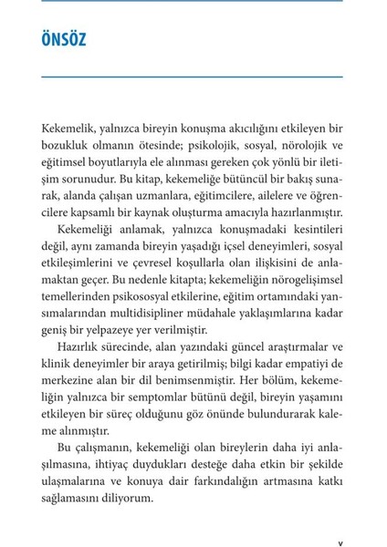 Kekemeliğe Bütüncül Bakış fırsatları