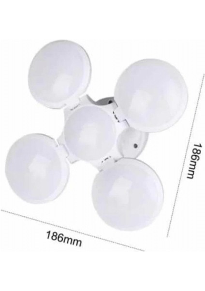 Kamp Lambası Güneş Enerjili Solar 5 Kanatlı Katlanır Lamba Karavan indirimleri