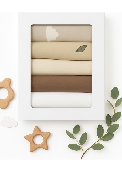 Özel Seri 7'li %100 Pamuklu Bebek Ağız Silme Mendili Bebek Mendili fiyatları