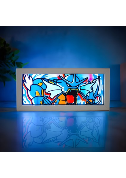 Gyarados LED Işık Kutusu – Efsanevi Güç