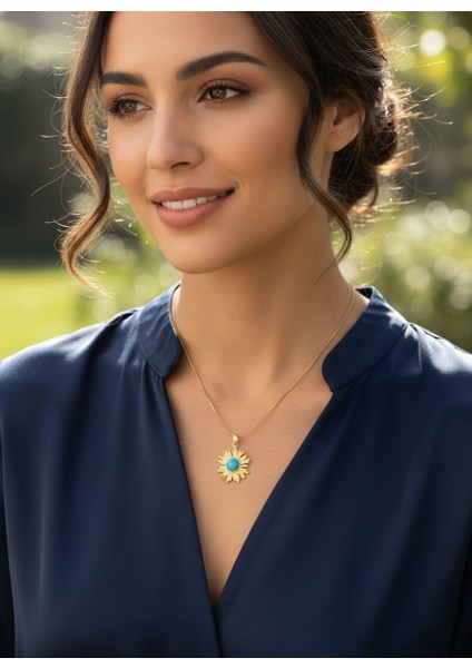 Minimalist Güneş Kolye modelleri