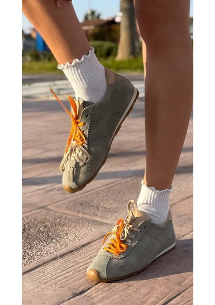 Luxe Hakiki Deri Kadın Spor Ayakkabı