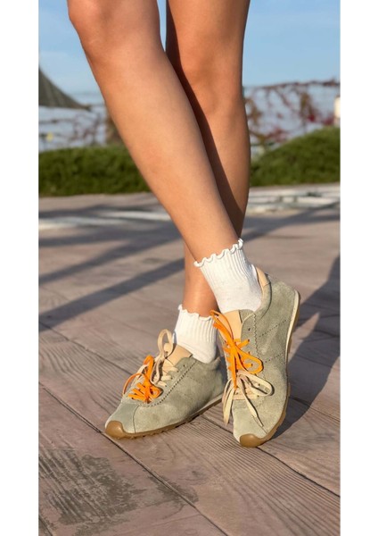 Luxe Hakiki Deri Kadın Spor Ayakkabı