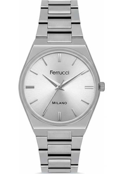 Kadın Kol Saati Gümüş Renk, Metalik Kadran - Şık Metal Kordon, 2 Yıl Garantili