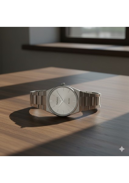 Kadın Kol Saati Gümüş Renk, Metalik Kadran - Şık Metal Kordon, 2 Yıl Garantili fiyatları