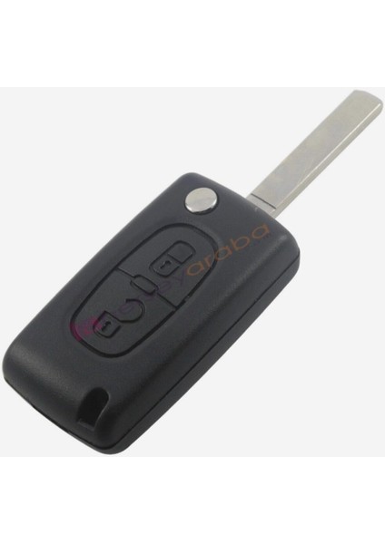 Citroen 2 Buton Sustalı Kumanda Kabı ( Pil Yataklı ) Kz fırsatları