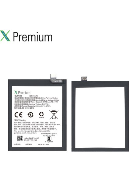 Xpremium Oppo A7 Uyumlu Batarya Pil Süper Yüksek Kalite 4230 Mah BLP683 fırsatları