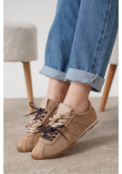 Luxe Hakiki Deri Kadın Spor Ayakkabı