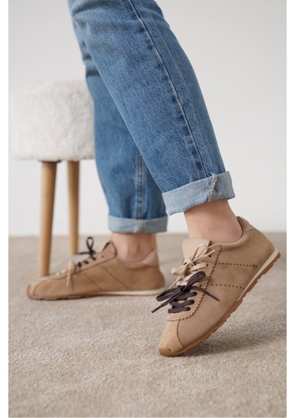 Luxe Hakiki Deri Kadın Spor Ayakkabı modelleri