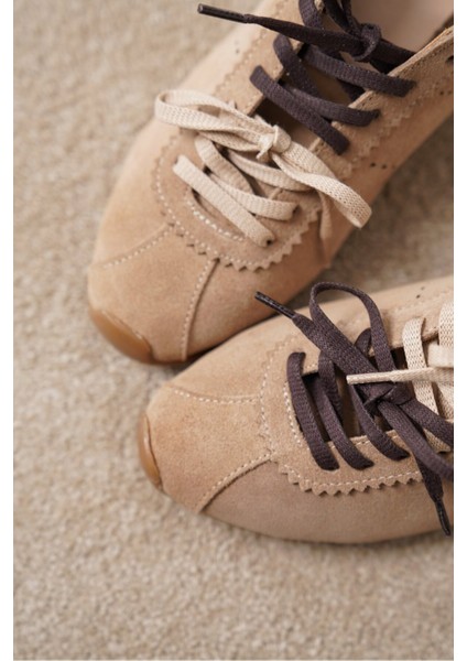 Luxe Hakiki Deri Kadın Spor Ayakkabı indirimleri