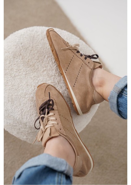 Luxe Hakiki Deri Kadın Spor Ayakkabı