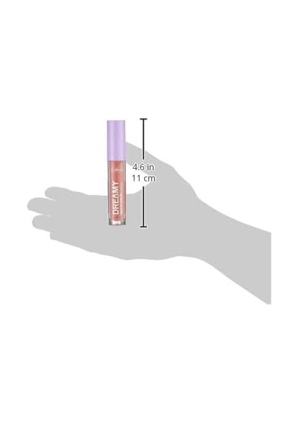 Callista Dreamy Matte Cream Mat Görünümlü Lipgloss 208 Front Row, Kahverengi