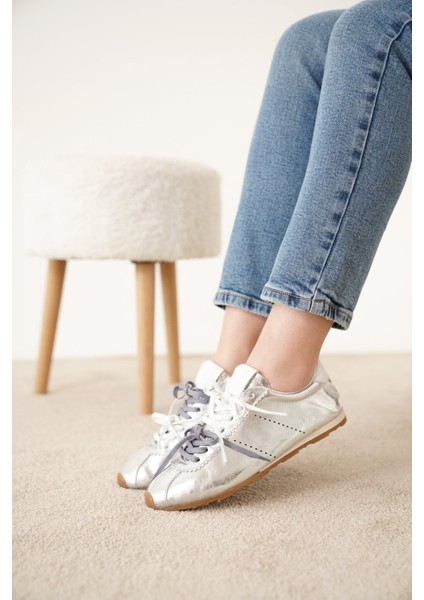 Luxe Hakiki Deri Kadın Spor Ayakkabı