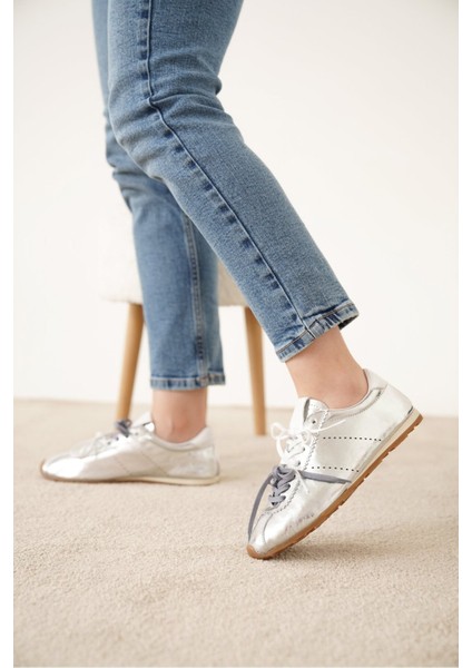 Luxe Hakiki Deri Kadın Spor Ayakkabı modelleri