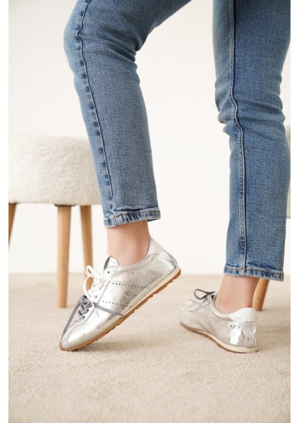 Luxe Hakiki Deri Kadın Spor Ayakkabı fırsatları