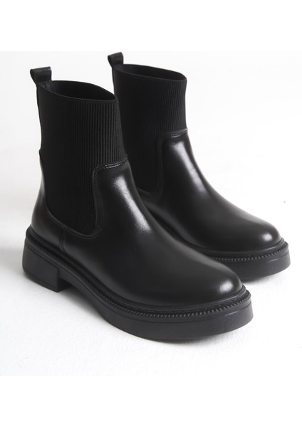 Vontel Elastik Yan Bantlı Kadın Günlük Bot