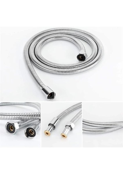 A Kalite Örgülü Dayanıklı Duş Spirali - Uzun Ömürlü Duş Hortumu - G1/2 EVRENSEL%100 Uyumlu fiyatları
