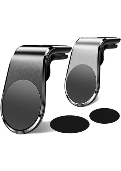 Audi Volvo Jeep Bmw Uyumlu Oto Araba Mıknatıslı Telefon Tutucu Klima Izgara Araç Içi Tutacağı Siyah modelleri