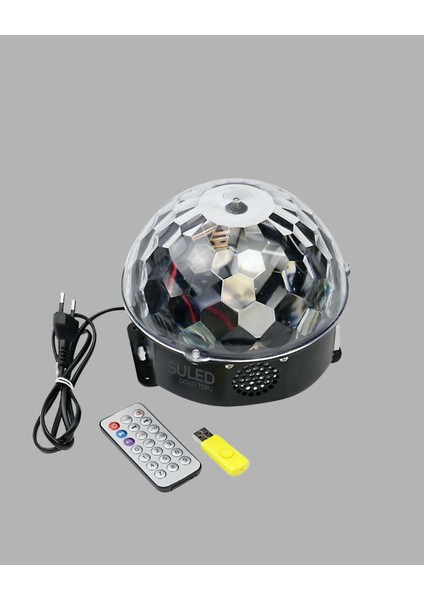 Bfs Rgb LED Disko Topu Projektör – Ev Partileri, Doğum Günleri ve Eğlence Için Işık Şovu fiyatları