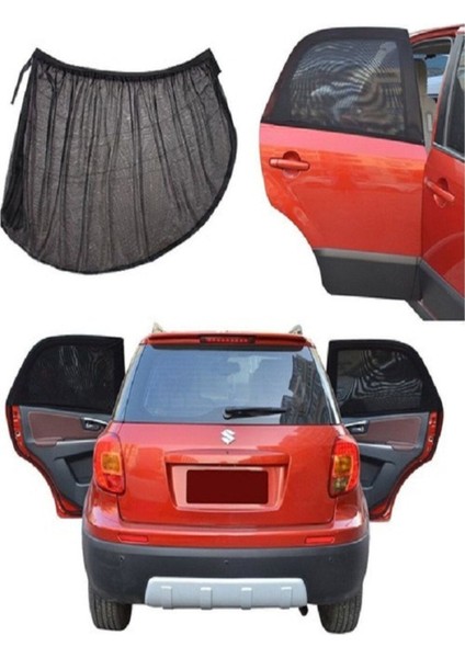 Araba Yan Cam Perdesi Oto Arka Perde Araç Güneşlik Gölgelik Bebek Çocuk Bebe Örtü Cam Çorabı Filmi