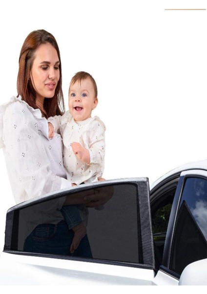 Araba Yan Cam Perdesi Oto Arka Perde Araç Güneşlik Gölgelik Bebek Çocuk Bebe Örtü Cam Çorabı Filmi