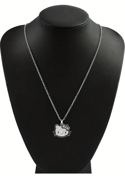 Hello Kitty Gümüş Zincir Kolye , Gümüş Kolye Çocuk Genç Gümüş Kolye fiyatları