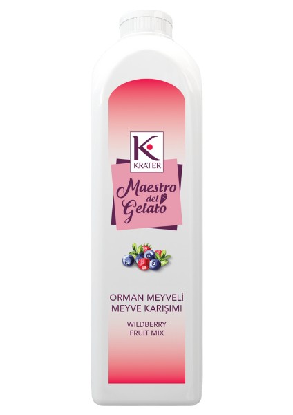 Davinci (Krater) Püre Orman Meyveli Aromalı 1kg (Wıld Red)