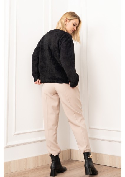 Flora Rose Gül Detaylı Sakal Yün Hırka 25301 fiyatları