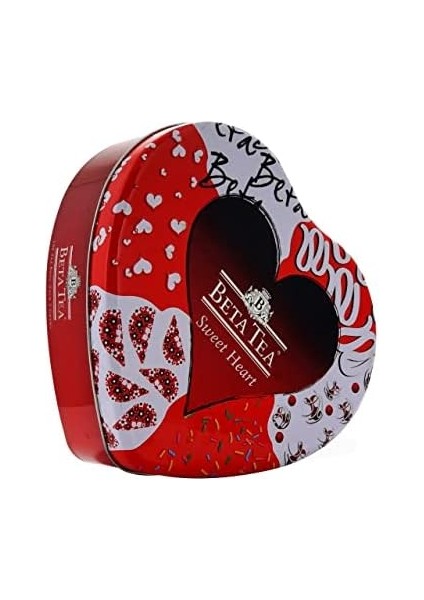 Beta Sweet Heart Poşet Çay Teneke Kutu 200 gr modelleri