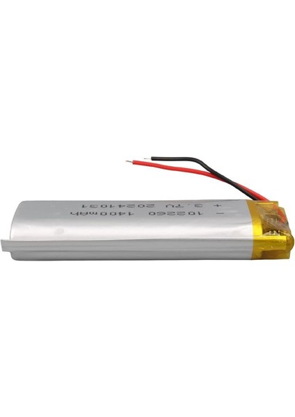 102260 3.7V 1400MAH Lityum Polimer (Li-Po) Batarya Ciklet Pil modelleri