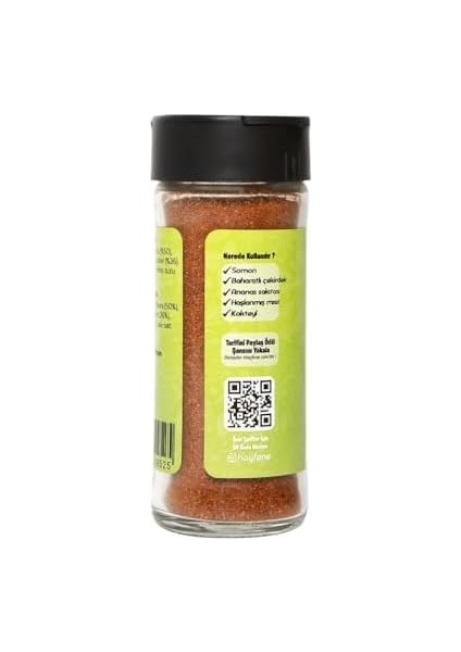 Hayfene Chili Limon Baharatı 40 G