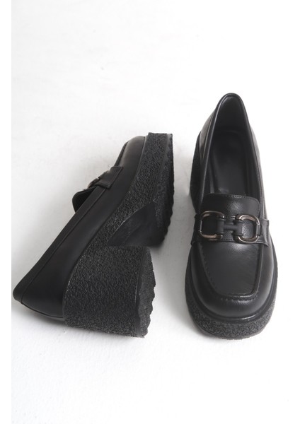 Lofin Toka Detaylı Kadın Loafer Ayakkabı modelleri