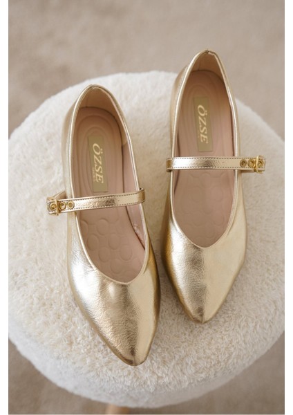 Mink Kadın Sivri Burun Günlük Babet