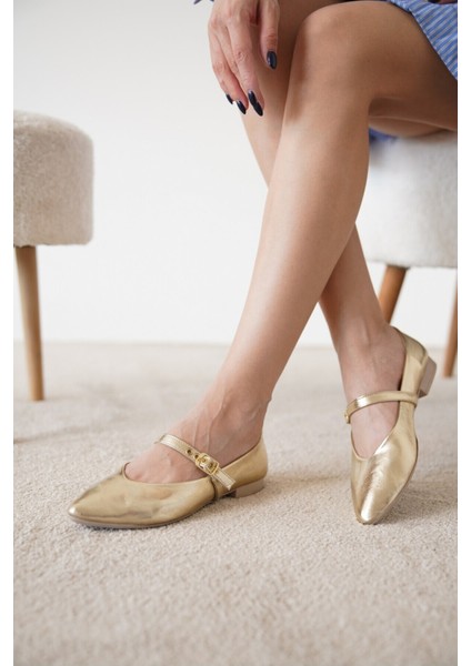 Mink Kadın Sivri Burun Günlük Babet fırsatları