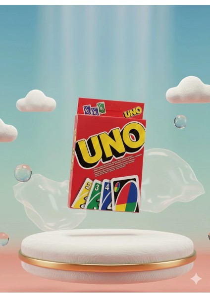 Uno Uno Kartlar, Renk ve Sayı Eşleştirmeli Klasik Kart Oyunu, Mattel Games