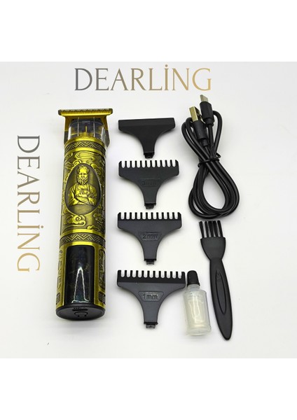 RF-1867 Profesyonel Saç ve Sakal Tıraş Makinesi - Dijital Göstergeli, Retro Tasarım fiyatları