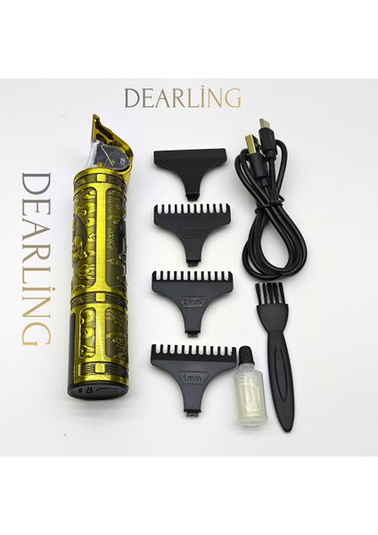 RF-1867 Profesyonel Saç ve Sakal Tıraş Makinesi - Dijital Göstergeli, Retro Tasarım fırsatları