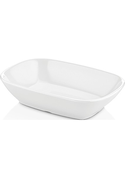 12 cm Kare Kayık Tabak Thermoplus Kırılmaya Dayanıklı 6'lı