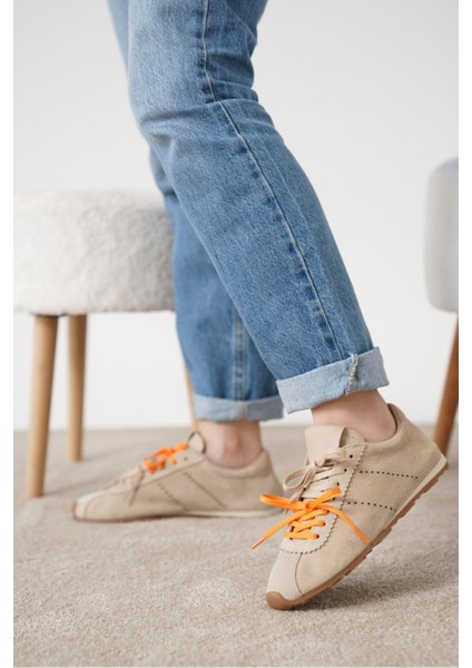 Luxe Hakiki Deri Kadın Spor Ayakkabı