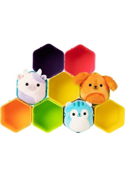 Micromallows Squishmallows Sürpriz Mini Yumuşak Peluş Oyuncak Figür - 6 cm - 24 Adet Tam Set fırsatları