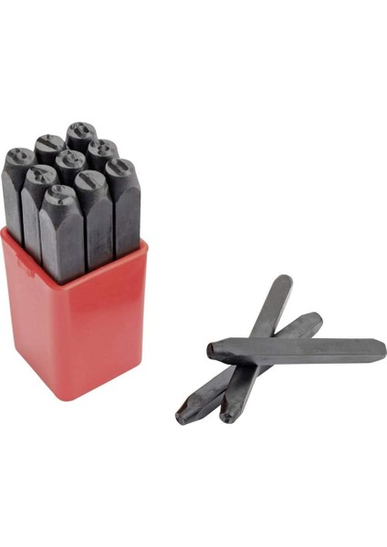 M 243/Z/3 Rakam Zımba Seti, 3 Mm, Gümüş