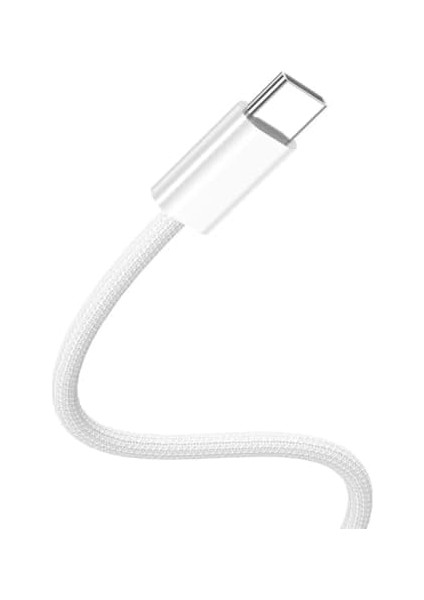 15/16 ve Için Type C-C, 60WATT Pd, Örgülü, Hızlı Şarj Kablosu (100 Cm) modelleri